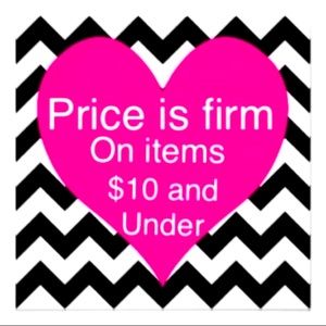 💗PRICE FIRM ON ITEMS $10 & ⬇️